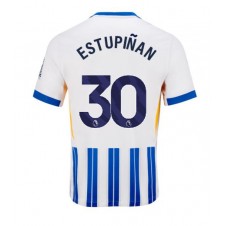 Brighton Pervis Estupinan #30 Hemmatröja 2024-25 Korta ärmar